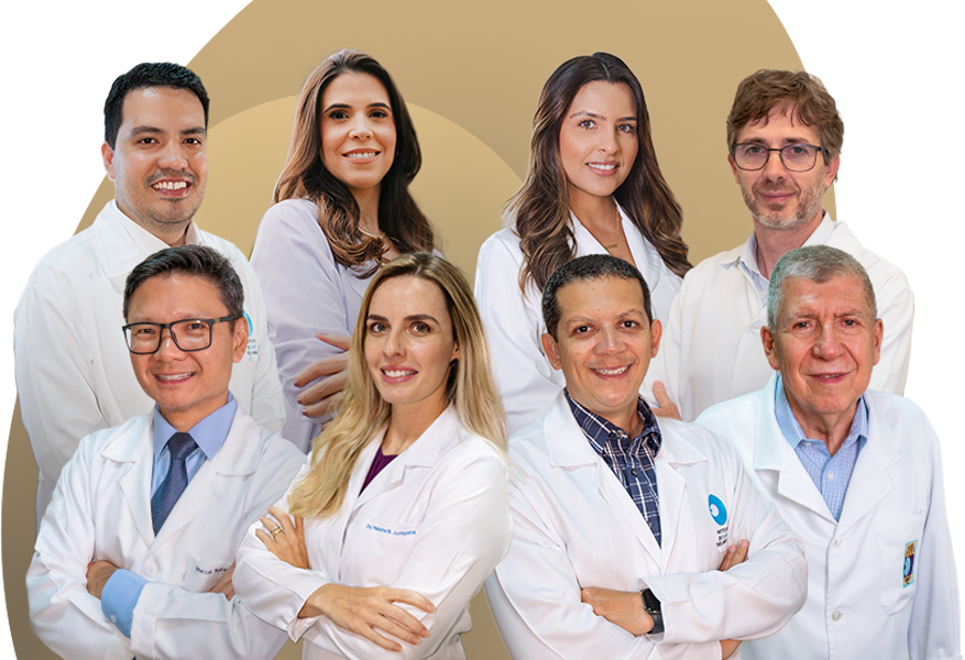 Equipe médica do Instituto de Olhos Três Lagoas